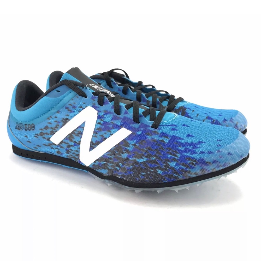 New Balance Mens MD500v5 Maldives Blue Track Spike